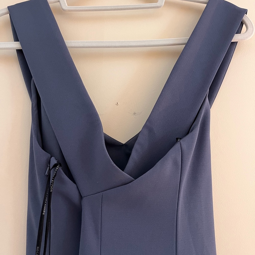 Dessy Collection Vivian Diamond Nordstrom Style 3012 Silverstone gown - Picture 6 of 12